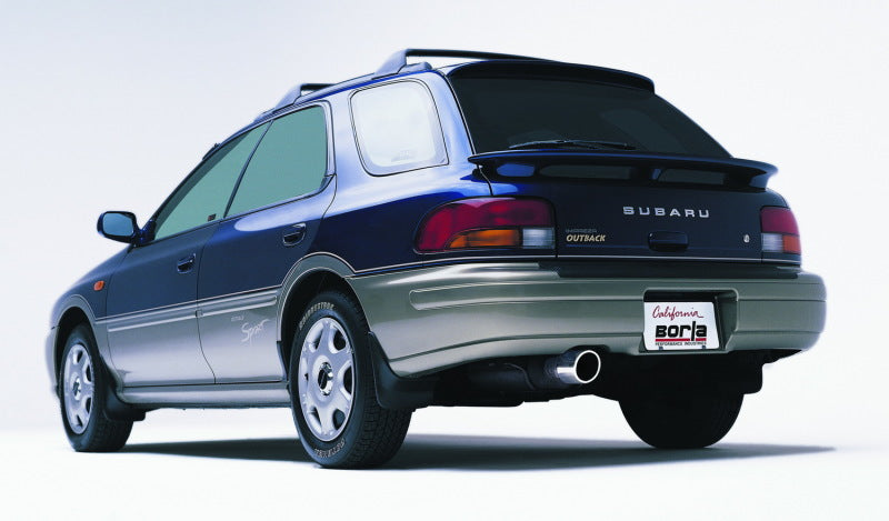 Borla S-Type Cat-Back Exhaust System for 1996-2001 Subaru Impreza and Outback 2.2L/2.5L