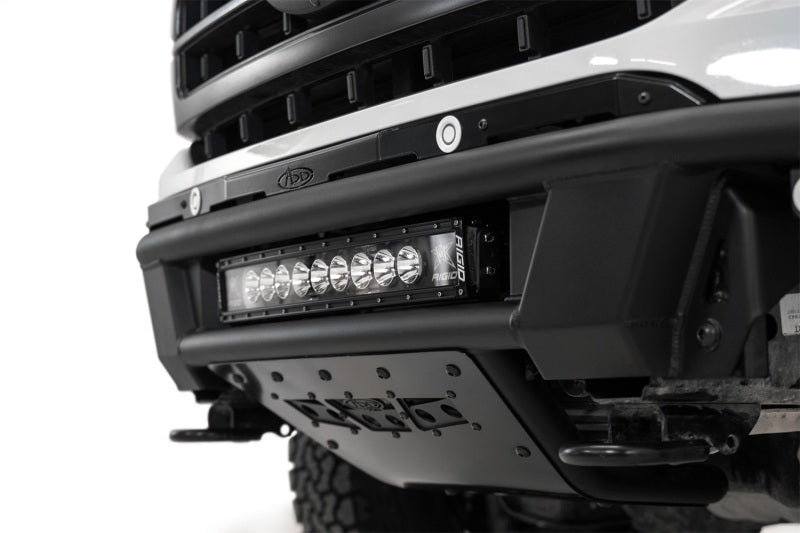 Addictive Desert Designs 21-23 Ford F-150 Pro Bolt-On Front Bumper with Light Mounts in Hammer Black