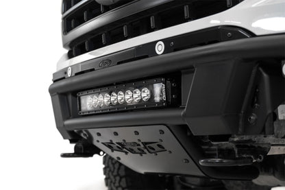 Addictive Desert Designs 21-23 Ford F-150 Pro Bolt-On Front Bumper with Light Mounts in Hammer Black