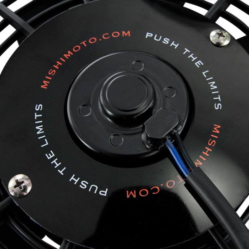 Mishimoto 14 Inch Curved Blade Electric Fan – High-Flow Cooling Solution for Automotive Applications