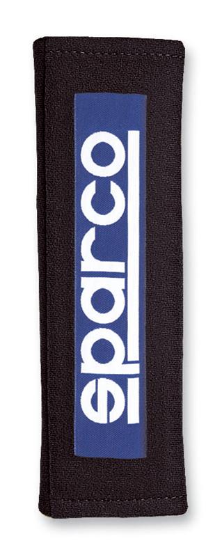 Sparco Belt Pad 3 Inch Black Racing for Automotive Safety and Comfort