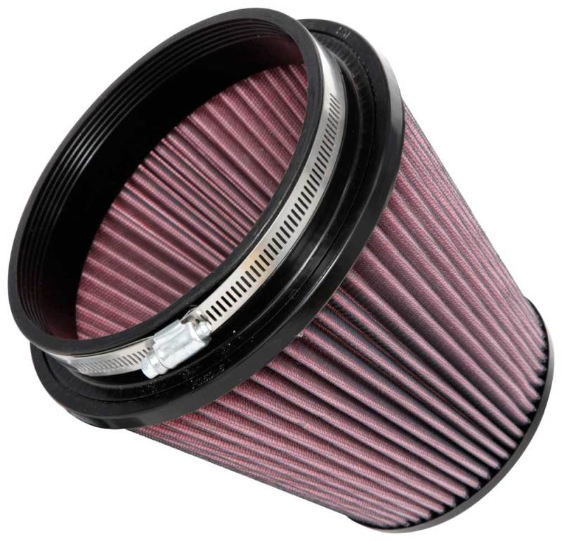 K&N Engineering Universal Clamp-On Air Filter - 6 Inch Flange, 7.5 Inch Base, 5 Inch Top, 6.5 Inch Height