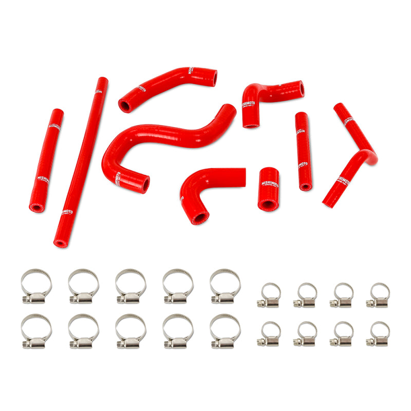 Mishimoto 96-02 Toyota 4Runner 3.4L Silicone Heater Hose Kit - Red