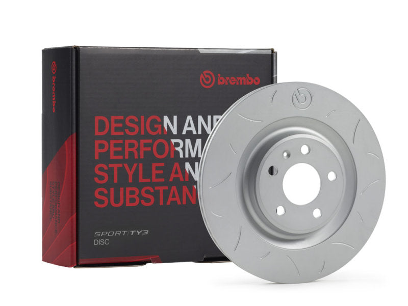 Brembo Rear TY3 Sport Disc Rotor for Subaru WRX STI GDB AWD 316x20 - Part Number 59.E114.23