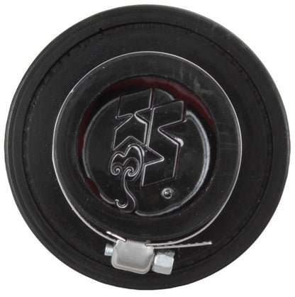 K&N Engineering 62-1460 1.5-inch Flange Chrome Finish Rubber Base Crankcase Vent Filter