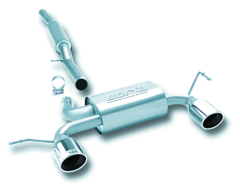 Borla 01-06 Audi TT Quattro 1.8T 225HP MT AWD Single Split Rear Exit SS Catback Exhaust