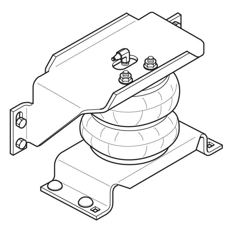 Firestone Ride-Rite Air Helper Spring Kit Front 07-17 Dodge RAM 3500HD Cab 2WD/4WD (W217602478)