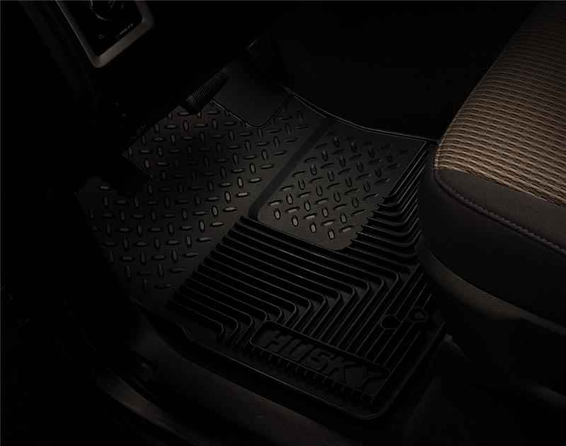 Husky Liners 12-13 Dodge Ram/88-09 Toyota 4Runner Heavy Duty Black 2nd Row Floor Mats