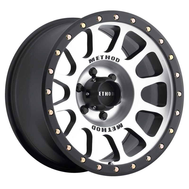 Method MR305 NV 16x8 Inch Machined and Black Street Loc Wheel with 6x5.5 Bolt Pattern