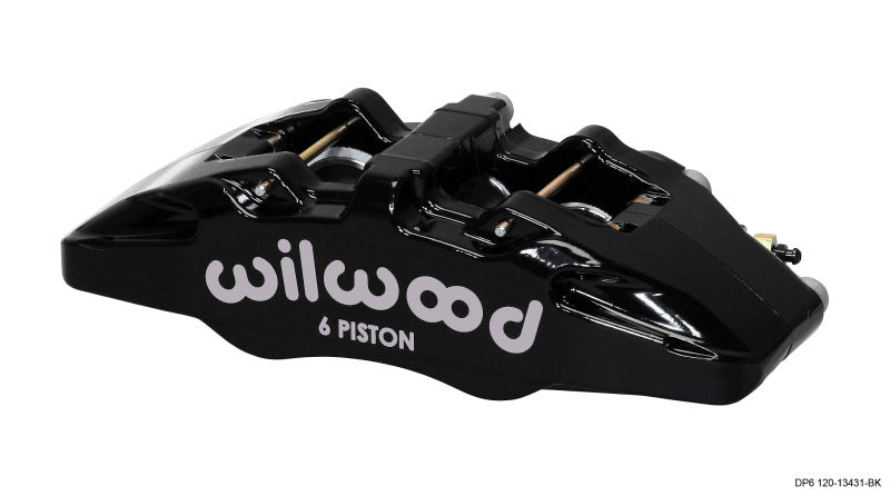Wilwood Forged Dynapro DP6A Brake Caliper – 5.25-inch Mount, Dual Side for High-Performance Vehicles Part #120-13431-BK