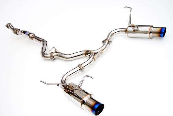 Invidia Dual N1 Titanium Tipped Cat-Back Exhaust for 2008-2014 Subaru Impreza WRX and STI Hatchbacks