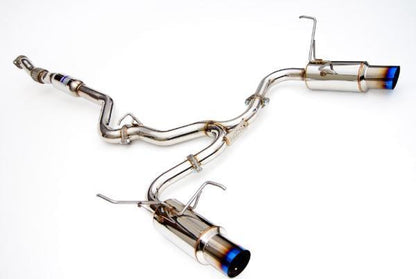 Invidia Dual N1 Titanium Tipped Cat-Back Exhaust for 2008-2014 Subaru Impreza WRX and STI Hatchbacks