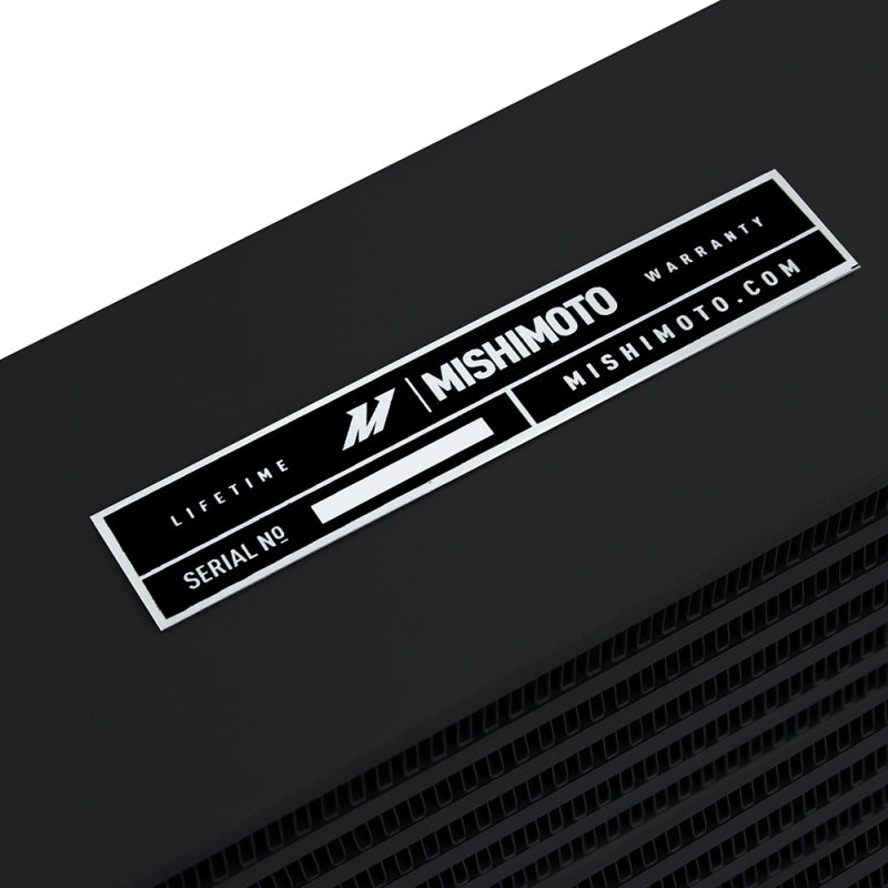 Mishimoto Heavy-Duty Oil Cooler - 17-Inch Core with Black Finish, Part Number MMOC-OO-17BK