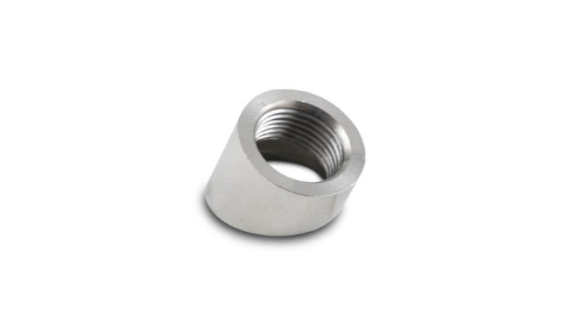 Vibrant 30 Degree Angled Oxygen Sensor Weld Bung in T304 Stainless Steel – M18 x 1.5 Thread