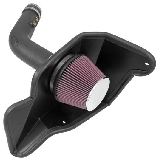 K&N Engineering 57-2594 Performance Cold Air Intake Kit for Ford Mustang 2015-2017 3.7L V6 F/I