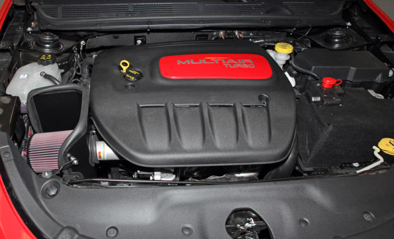 K&N Engineering 69-2548TS Silver Typhoon Performance Cold Air Intake for Dodge Dart 1.4L (2013-2014)