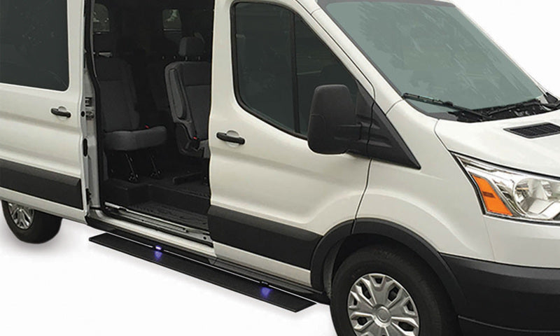 AMP Research PowerStep XL Running Boards for Mercedes-Benz Sprinter Vans (2019-2021) - Black