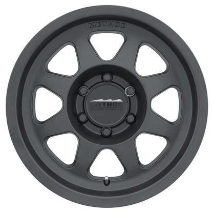 Method MR701 17x8.5 Inch Matte Black Wheel with Bead Grip Technology and 6x5.5 Bolt Pattern