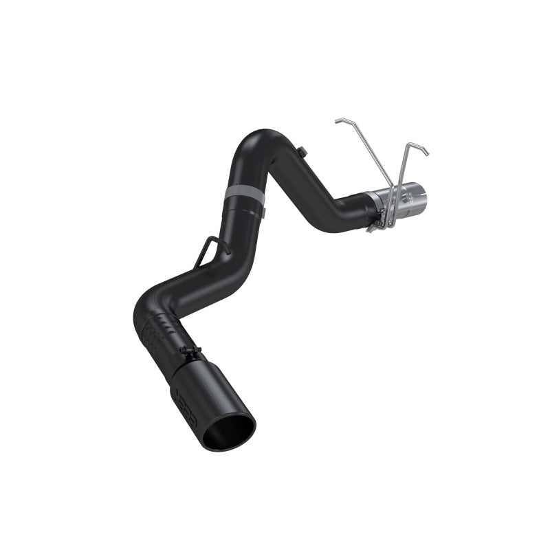 MBRP Armor BLK Series 4-inch Filter Back Exhaust System for Chevrolet Silverado 2500 HD and GMC Sierra 2500 HD
