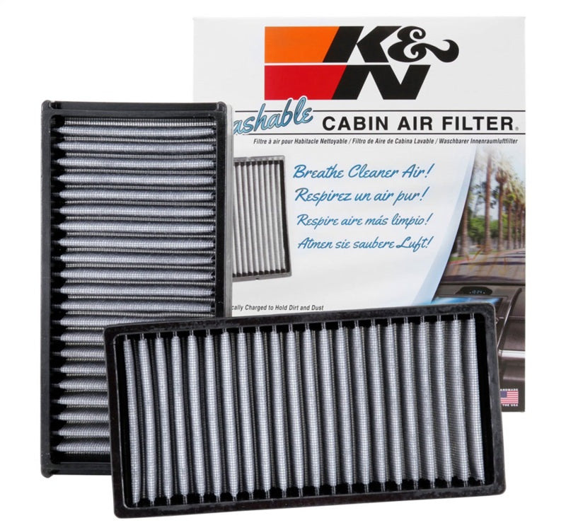 K&N Engineering VF2022 Washable Cabin Air Filter for Honda CR-V and Civic