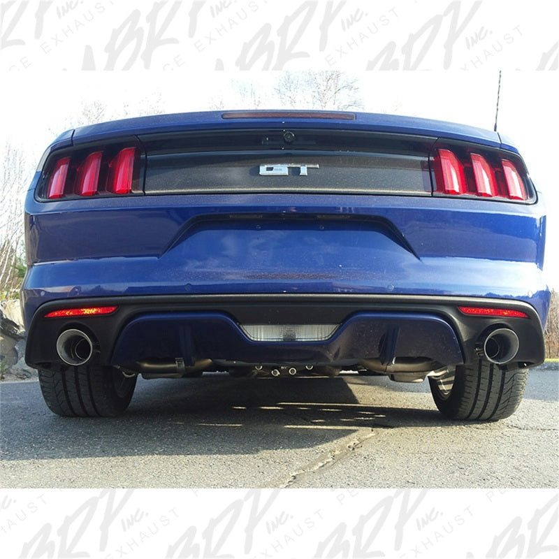 MBRP Armor Pro Series Axle Back Exhaust System for 2015-2017 Ford Mustang GT – 2.5-inch Tubing with Dual Rear Exit and 4-inch Tips