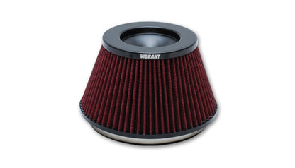 Vibrant The Classic Performance Air Filter with 6-Inch Inlet for Bellmouth Velocity Stacks