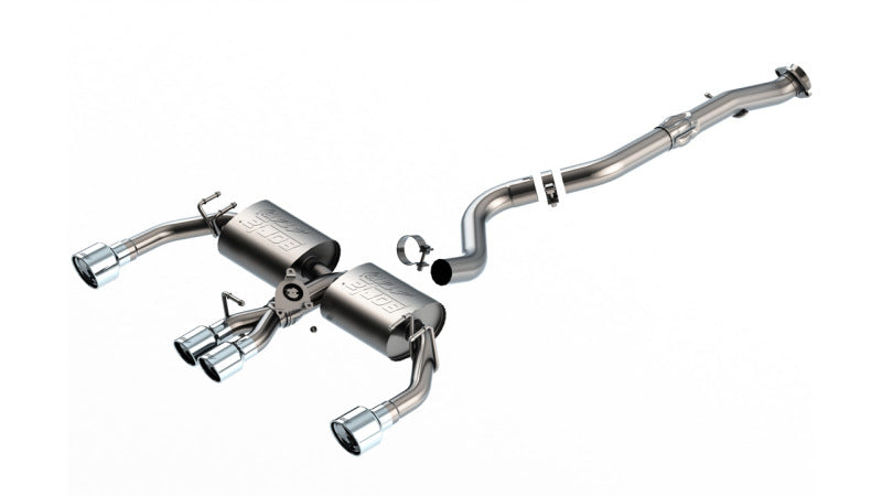 Borla ATAK Cat-Back Exhaust System for 2023-2026 Toyota GR Corolla 1.6L 3-Cylinder