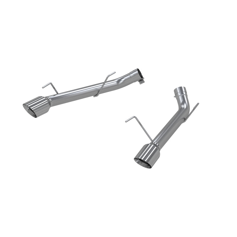 MBRP Armor Pro Series Dual Axle Back Exhaust System for 2005-2010 Ford Mustang GT – T304 Stainless Steel, 2.5 Inch Diameter, Dual Split Rear Exit with 4 Inch Tips