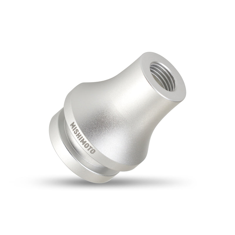 Mishimoto M12x1.25 Shift Boot Retainer in Silver for Automotive Applications