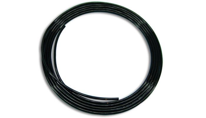 Vibrant 3/8 inch OD Polyethylene Vacuum Tubing - 10 ft, Black
