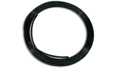 Vibrant 3/8 inch OD Polyethylene Vacuum Tubing - 10 ft, Black