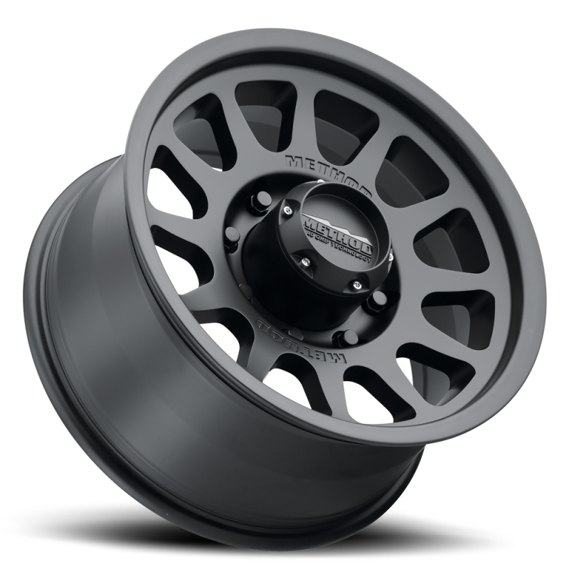 Method MR703 17x8.5 Inch Black Off-Road Wheel with Bead Grip Technology