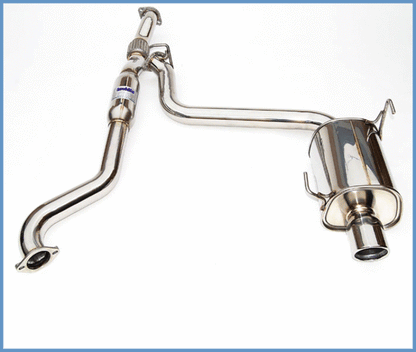 Invidia 15+ Subaru WRX/STI Single Q300 Rolled Stainless Steel Tip Cat-Back Exhaust
