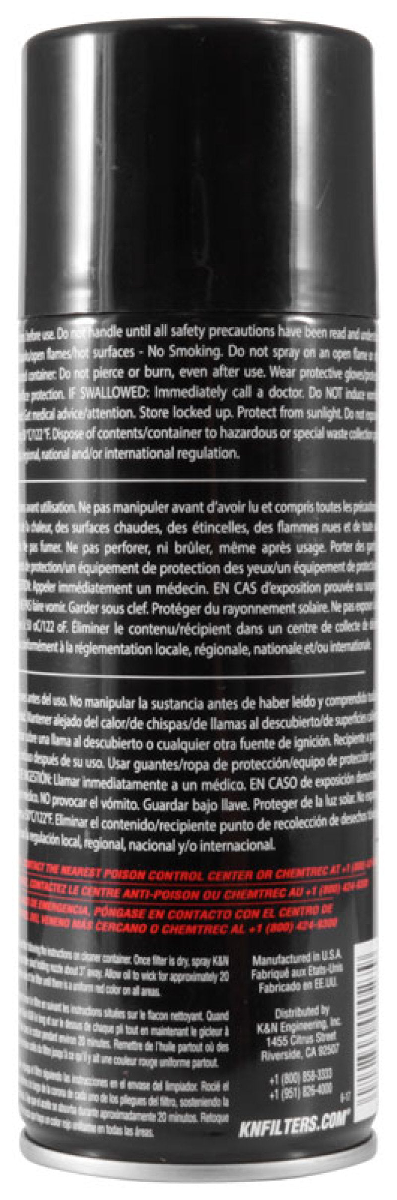 K&N Engineering 99-0516 Aerosol Air Filter Oil - 12.25 oz.