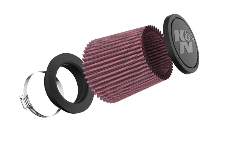 K&N Engineering Universal Clamp-On Air Filter 3-inch Flange, 4 1/2-inch Base, 3 1/2-inch Top