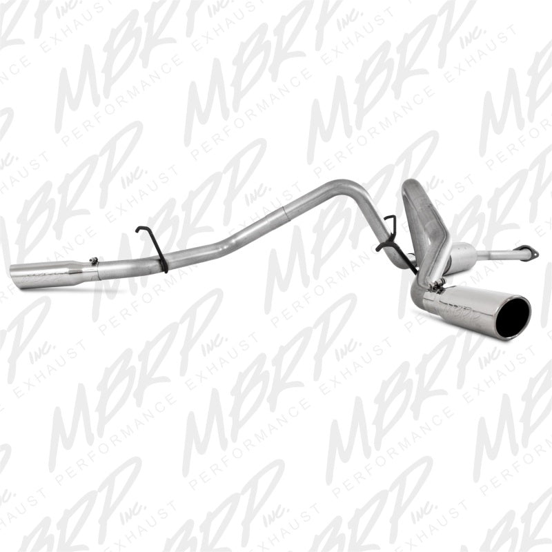 MBRP Armor Lite Series Cat Back Exhaust System for Chevy and GMC 1500 (2003-2007) - Dual Split Side Exit, 2.5 Inch Diameter, Includes Tips and Hardware