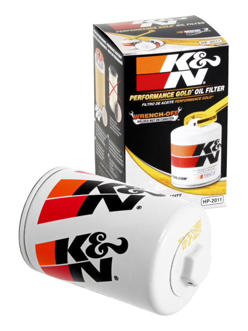 K&N Engineering HP-2011 Oil Filter for Ford Mustang and Lincoln MKZ