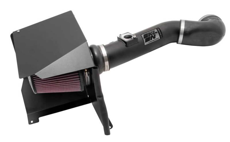 K&N Engineering 77-3076KTK Cold Air Intake System for 2011 GMC Sierra 2500/3500 HD and Chevrolet Silverado 3500 HD