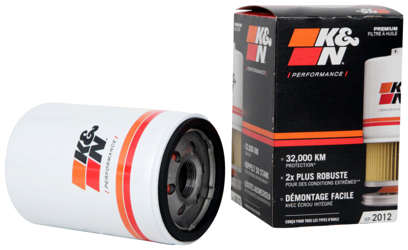 K&N Engineering HP-2012 Premium Oil Filter for GMC Sierra 1500 and Chevrolet Silverado 1500
