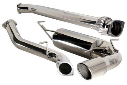 Turbo XS 08+ Subaru WRX Hatch Catback Exhaust System with Polished 4-inch Tip