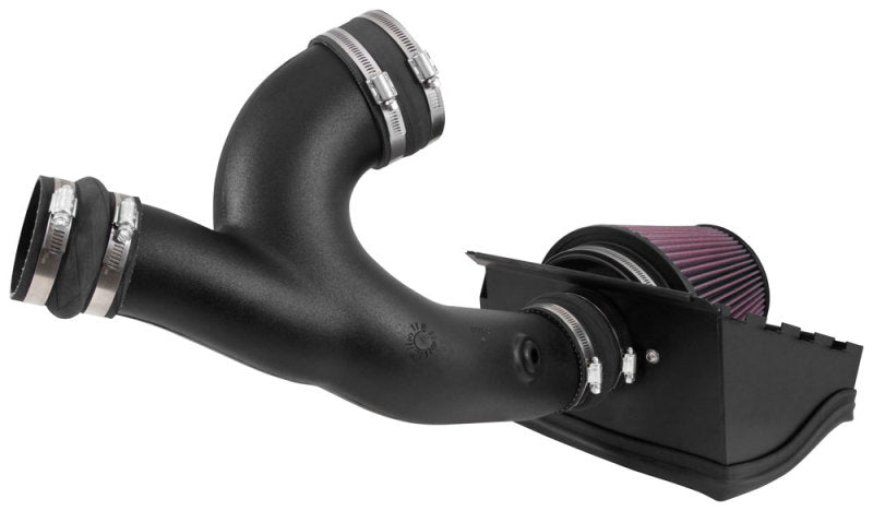 K&N Engineering 57-2593 High-Flow Cold Air Intake Kit for 2015-2017 Ford F-150 2.7L V6