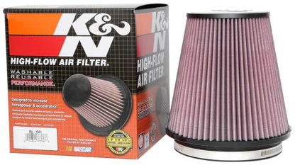 K&N Engineering Universal Clamp-On Air Filter 6 inch Flange / 7.5 inch Body / 5 inch Top / 7.5 inch Height (Part Number RU-1041)