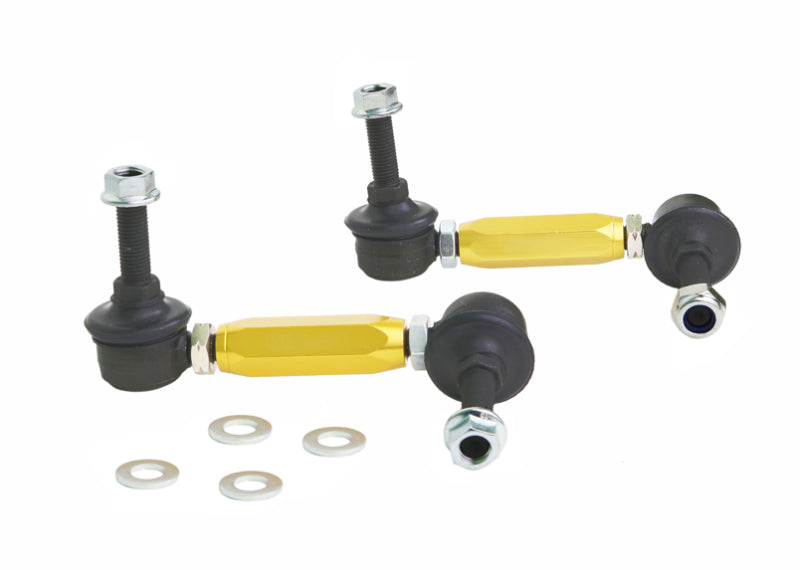 Whiteline Universal Sway Bar Link Kit - Heavy Duty Adjustable Steel Ball with 10mm Stud Part KLC140-115