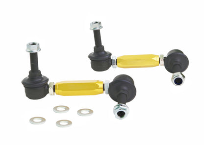 Whiteline Universal Sway Bar Link Kit - Heavy Duty Adjustable Steel Ball with 10mm Stud Part KLC140-115