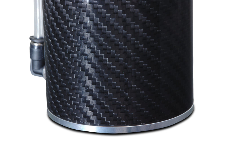 Mishimoto Carbon Fiber Oil Catch Can with 10mm Fittings – Engine Oil Separator for Performance Vehicles