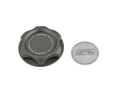 Skunk2 Racing Honda Billet Oil Cap (Part Number 626-99-0072) - Hard Anodized Finish for Honda and Acura Engines