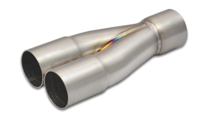 Vibrant 2-1 Stainless Steel Merge Collectors with Slipover Inlet and Outlets - Part Number 10350