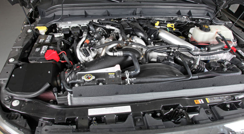 K&N Engineering 57-2582 Performance Cold Air Intake Kit for Ford F-250 Super Duty 6.7L V8 (2011-2013)