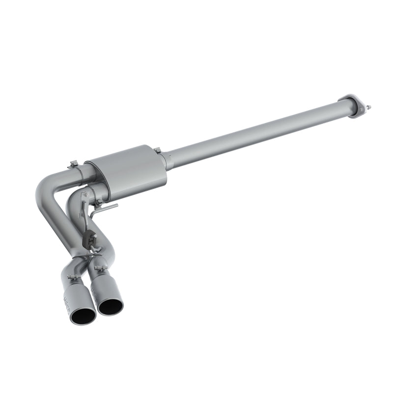 MBRP Armor Plus Series 3-inch Cat Back Exhaust System for Ford F-150 (2015-2016) with Single Side Dual Outlet