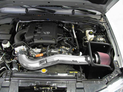 K&N Engineering 77-6014-1KP High Flow Cold Air Intake System for Nissan Xterra, Frontier, and Pathfinder V6 4.0L